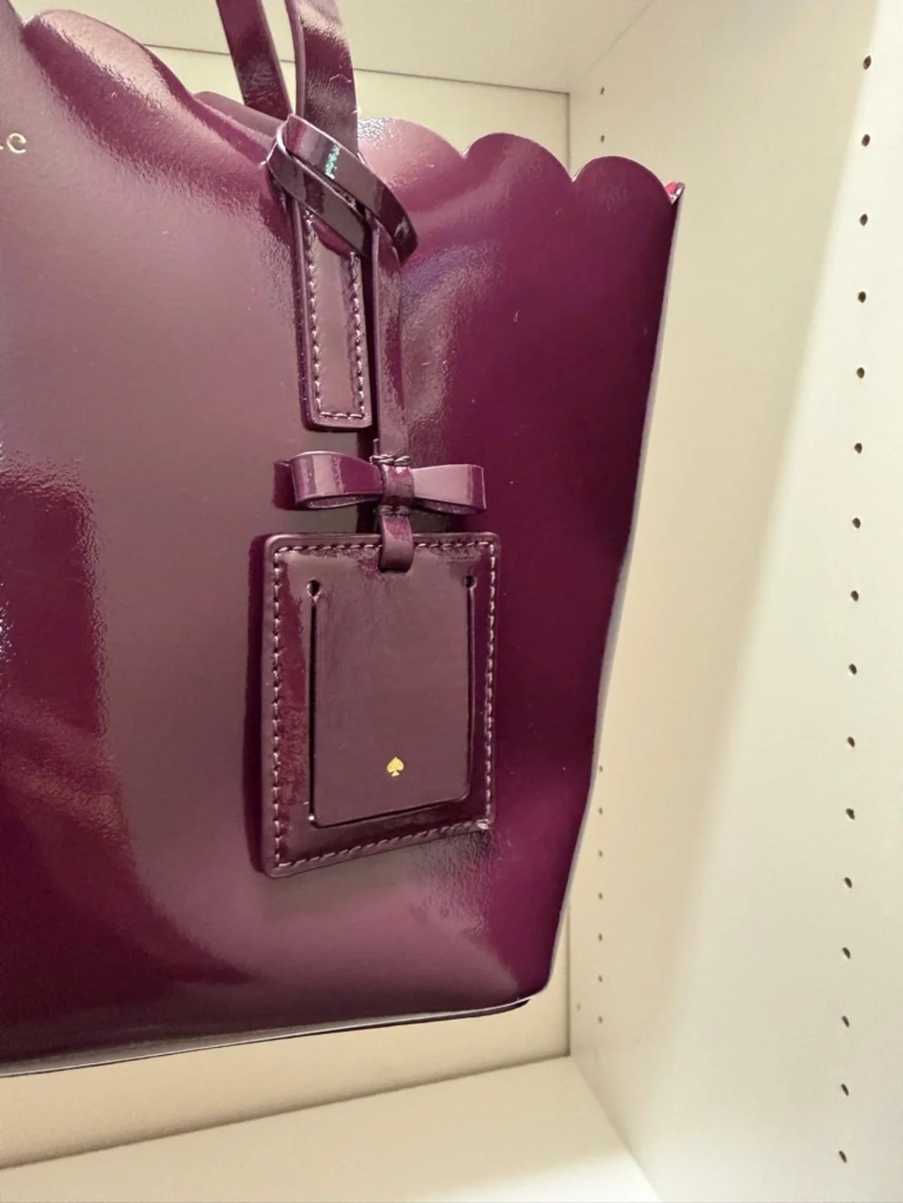 Kate Spade Lily Avenue Carrigan Bag in Deep Merlot Feminine office travel